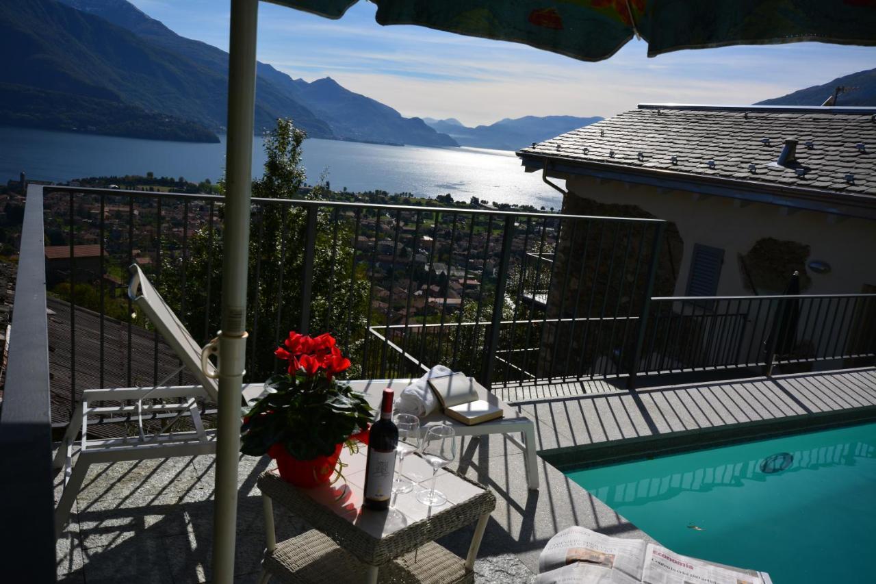 Casa Di Campagna Rosina Con Piscina E Vista Lago Граведона Экстерьер фото