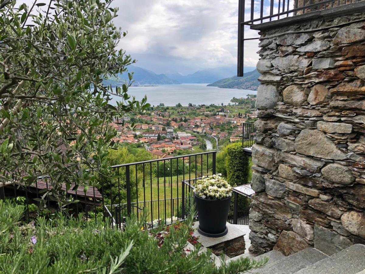 Casa Di Campagna Rosina Con Piscina E Vista Lago Граведона Экстерьер фото