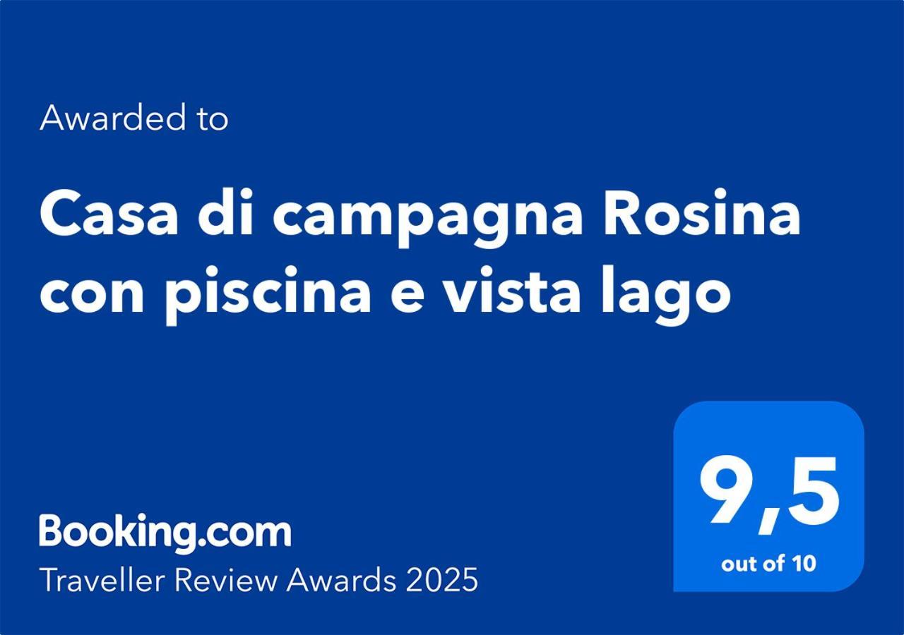 Casa Di Campagna Rosina Con Piscina E Vista Lago Граведона Экстерьер фото